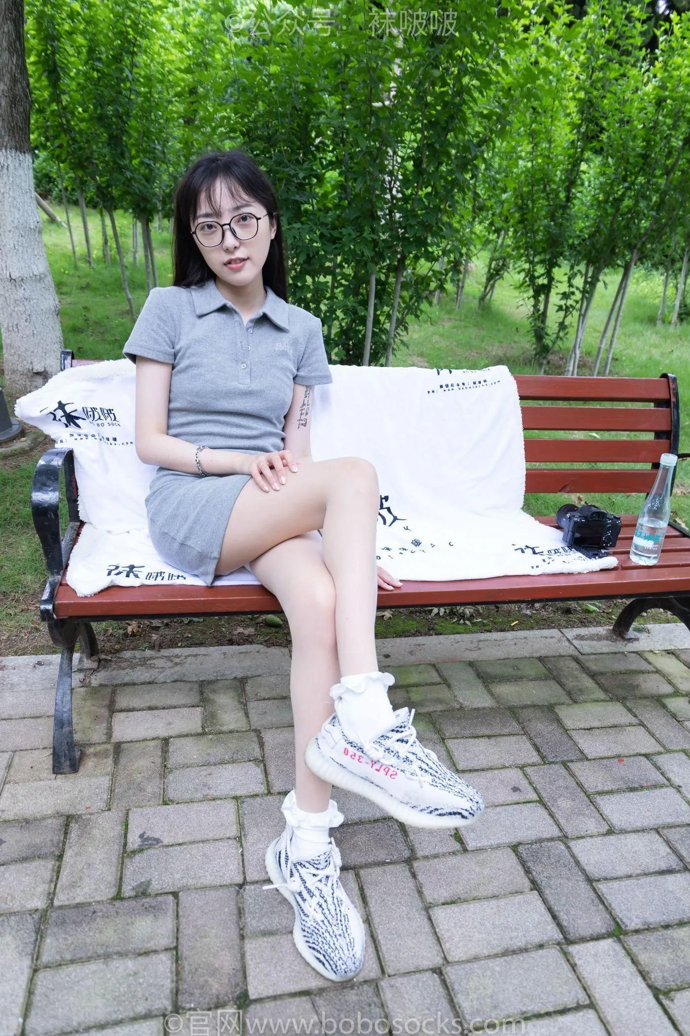 [BoBoSocks袜啵啵]NO.019 稚予-椰子、白棉袜、肉丝 [147P]插图1
